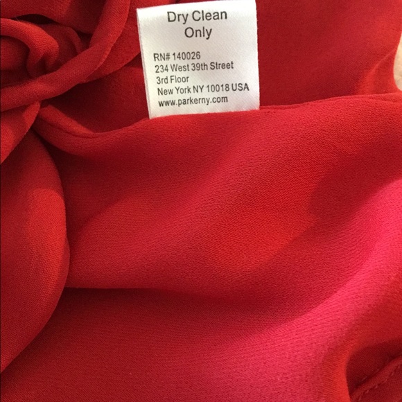 Parker Daniella Silk-Blend Blouse NWOT Size M - Picture 9 of 10